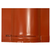 Cumbrera teja colonial hierro # 28 0.32 mm 30 x 121 cm teja metalco