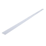 Tablilla plástica división 20 x 590 cm blanca