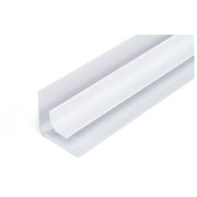 Angular interno para tablilla plástica 590 cm 7,5 mm blanca