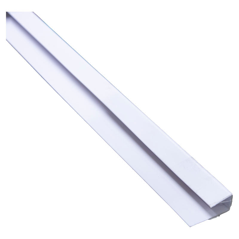 Terminal para tablilla plástica 590 cm 7,5 mm blanca
