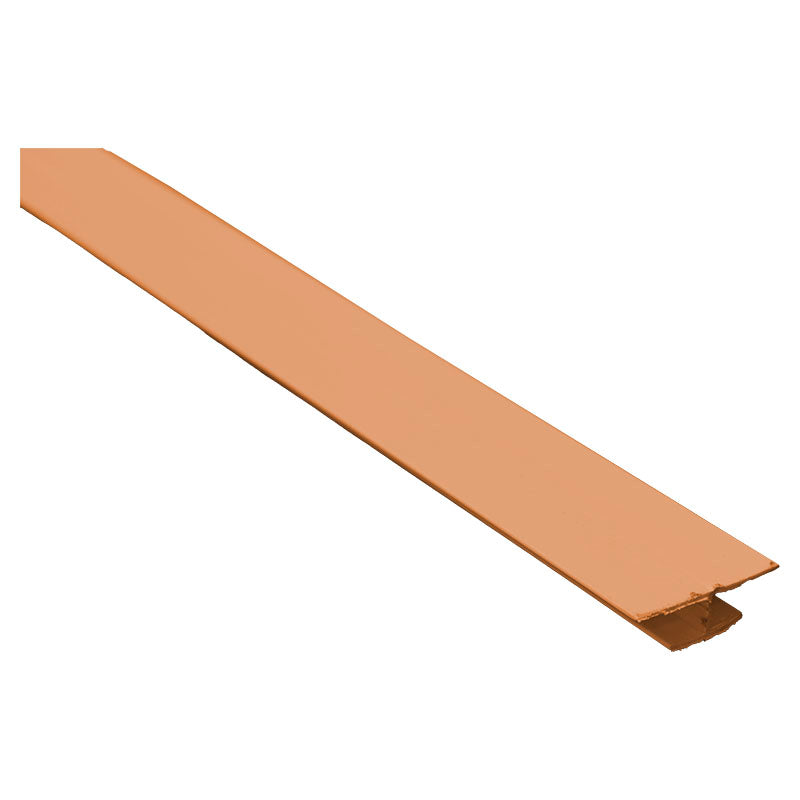 Unión para tablilla plástica 590 cm 7,5 mm caoba