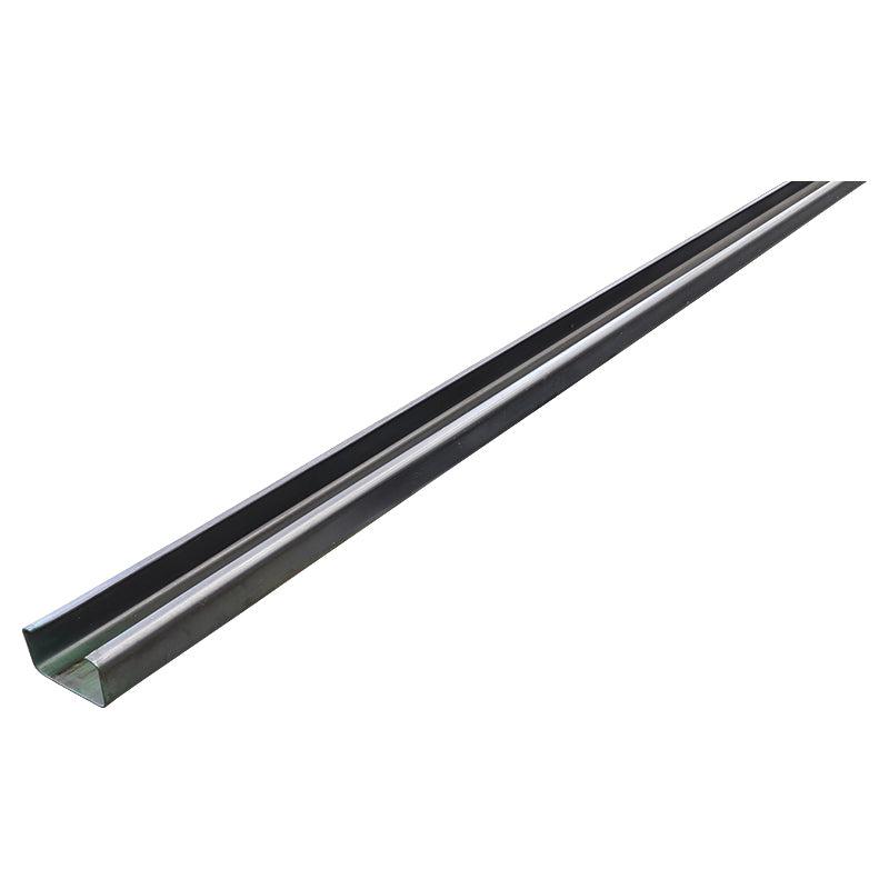 Perfil C hierro negro 50 x 100 x 2,38 mm
