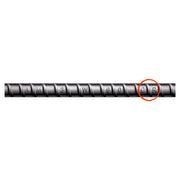 Deformed domestic rebar #3 (3/8") grade 40 - 6 m long