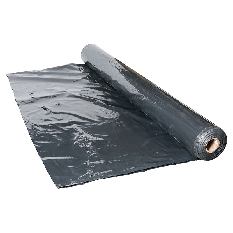 Plástico negro construcción doble ancho (precio por metro)