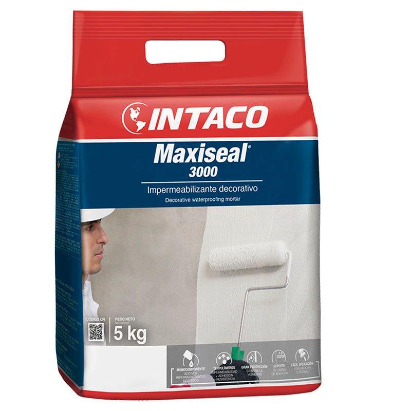 INTACO Maxiseal Fine White Waterproofing Mortar 5 kg