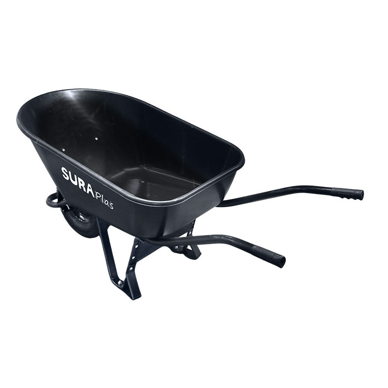 Carretillo para trabajo pesado alto volumen acero capacidad de carga 150 kg