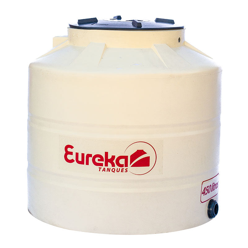 Tanque de agua tricapa 450 litros beige accesorios incluidos