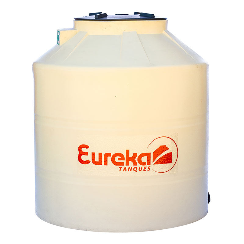 Tanque de agua tricapa 1.100 litros beige accesorios incluidos