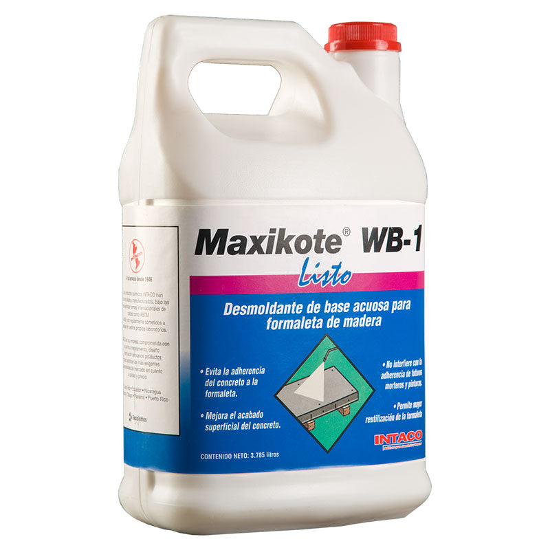 Desmoldante para formaleta Maxikote WB-1 3,785 litros