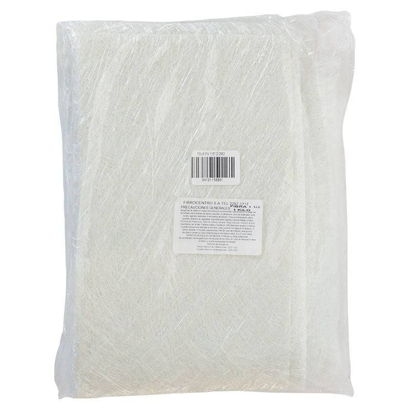 Tela fibra de vidrio 11/2" cubre 2,2 m²