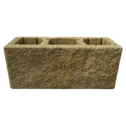 Rough yellow block 15 x 20 x 45 cm