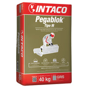 Mortero Pegablok tipo M 40 kg