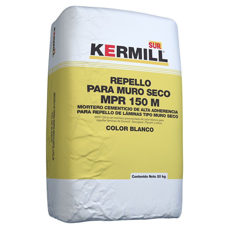 Repello muro seco blanco Kermill MPR 150 20 kg