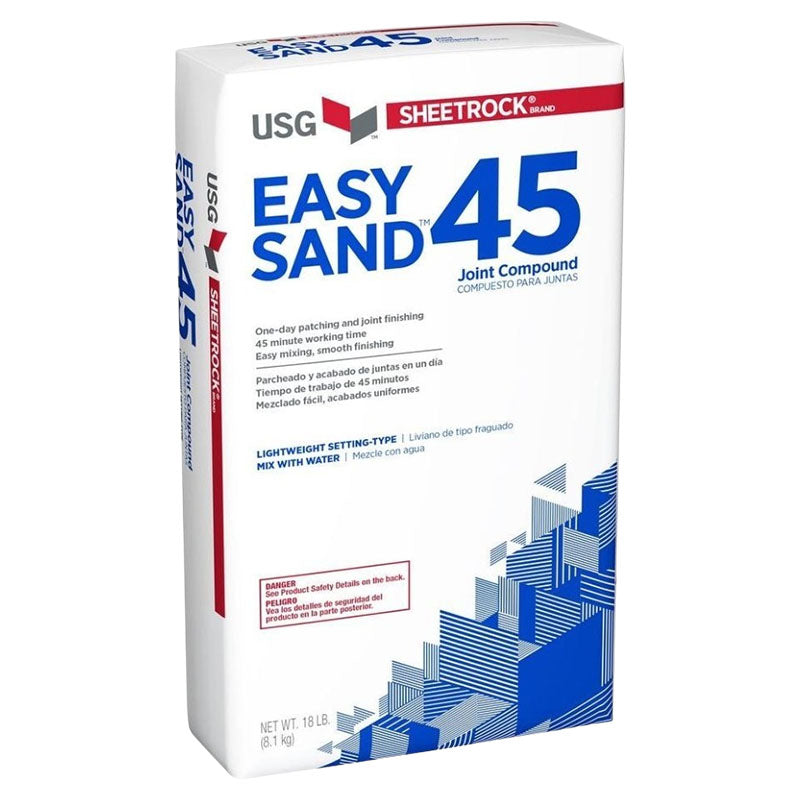 Masilla gypsum secado rápido 45 minutos 8,1 kg USG Sheetrock
