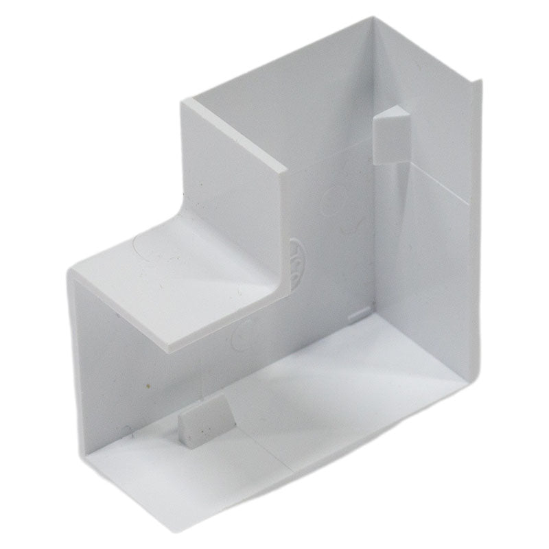 Flat angle for raceway 25 x 17 mm (2.5 x 1.7 cm)