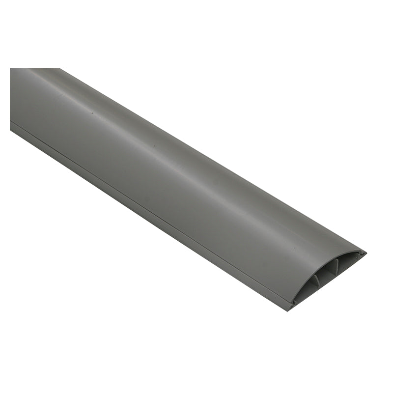 Canaleta para piso gris de 75 x 17 mm JSL