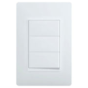 Triple switch 15 A 127 V white Bticino Lúzica