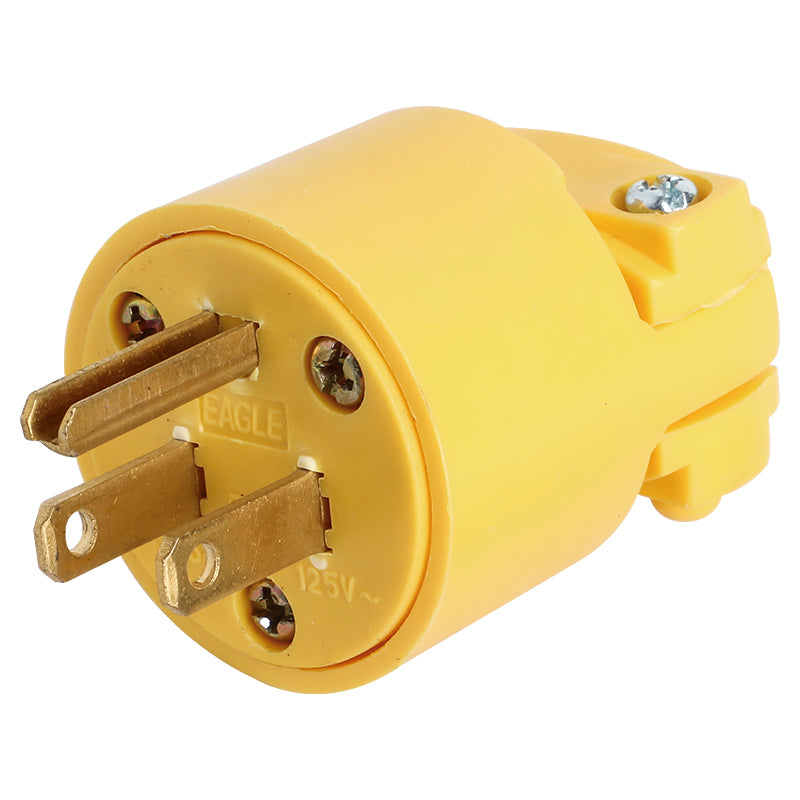 Vinyl plug 15 A 125 V