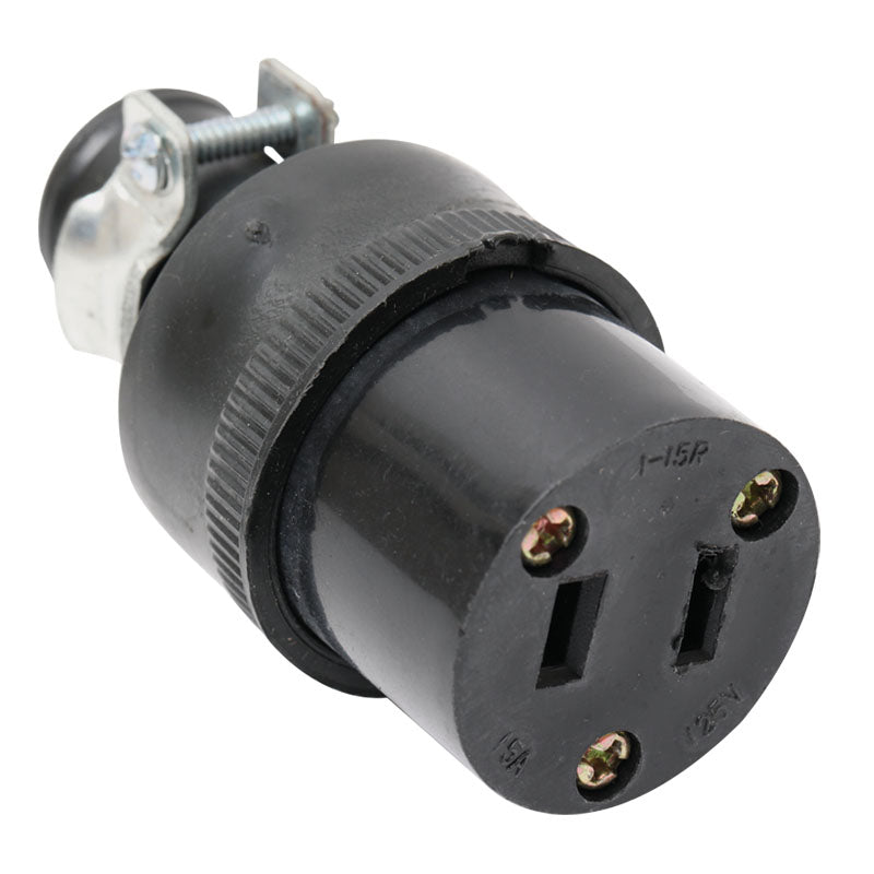 Rubber connector 15 A 125 V