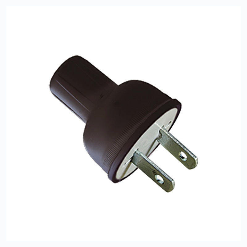 Small black plug 15 A 125 V