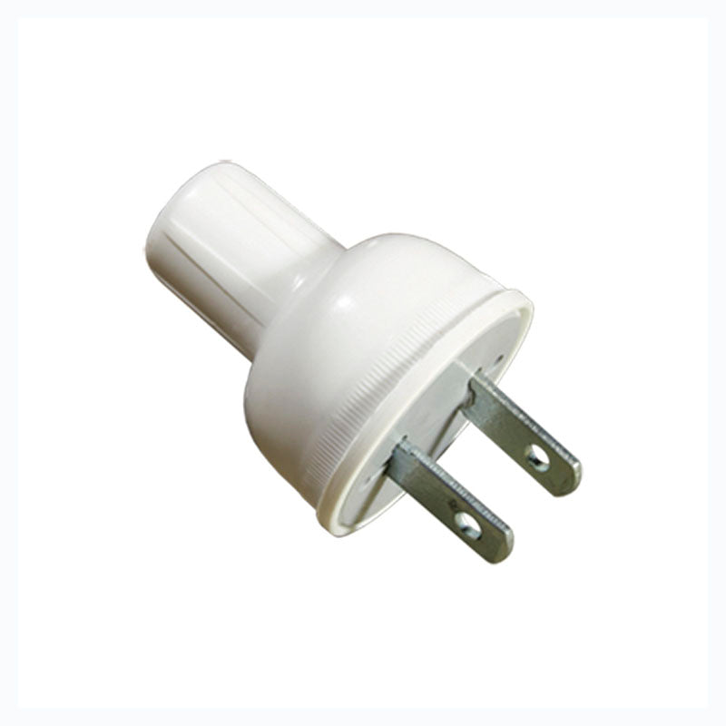 Small white plug 15 A 125 V