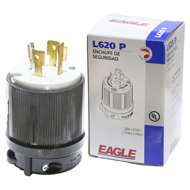 Plug lock 20 A 250 V L620P – Ferretería EPA