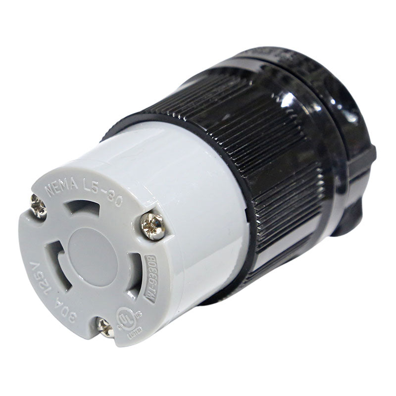 Locking connector 30 A 125 V L530C