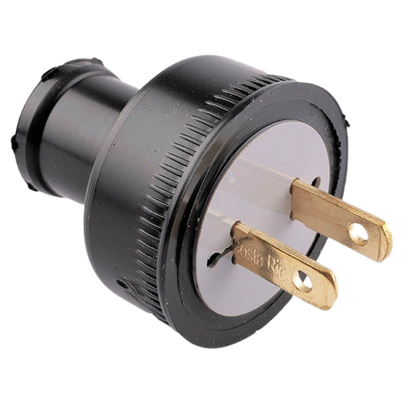 Medium Plug 125 V 15 A NEMA 1-15p