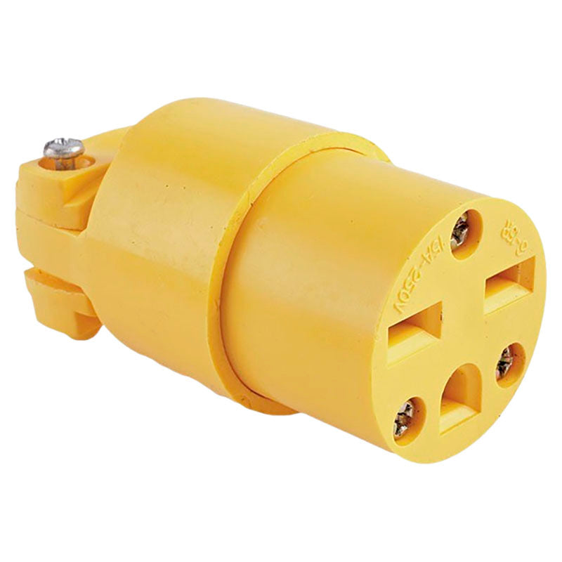 Vinyl connector 250 V 15 A NEMA 6-15r