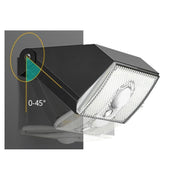 Aplique led moderno negro solar P26029