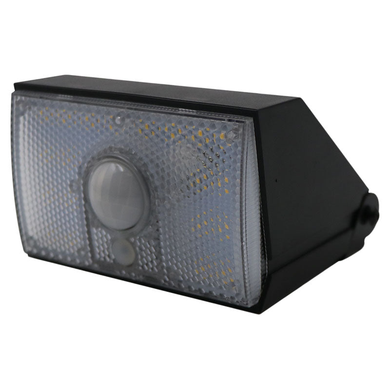 Aplique led moderno negro solar P26029