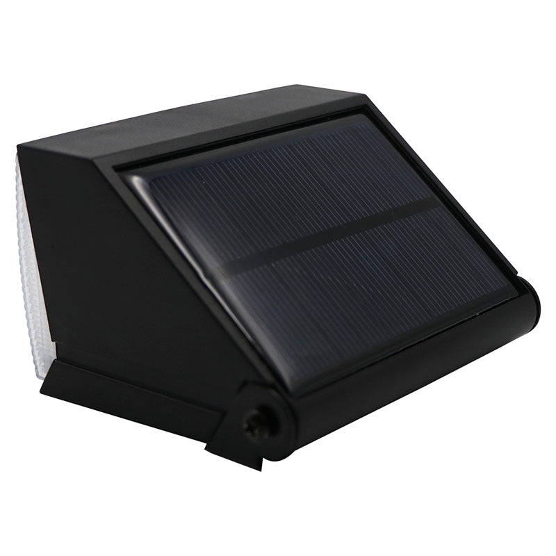 Aplique led moderno negro solar P26029