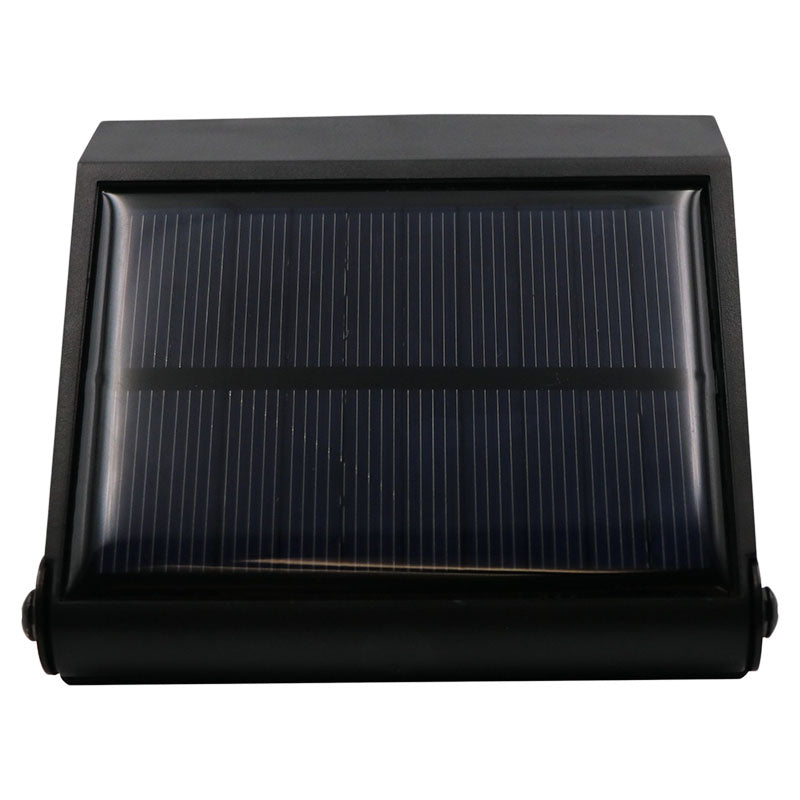 Aplique led moderno negro solar P26029