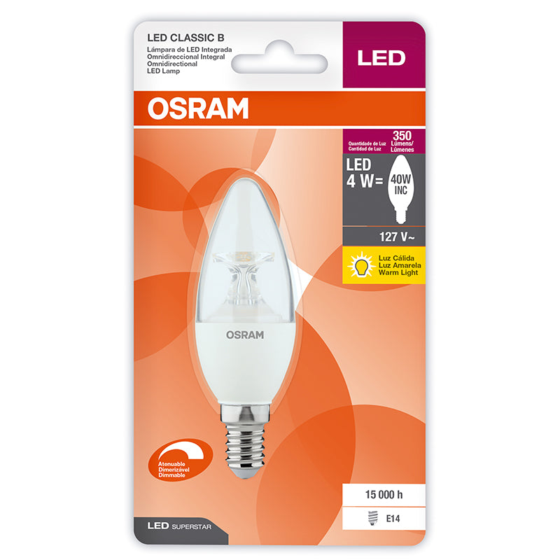 4W E14 Dimmable LED Candle Bulb