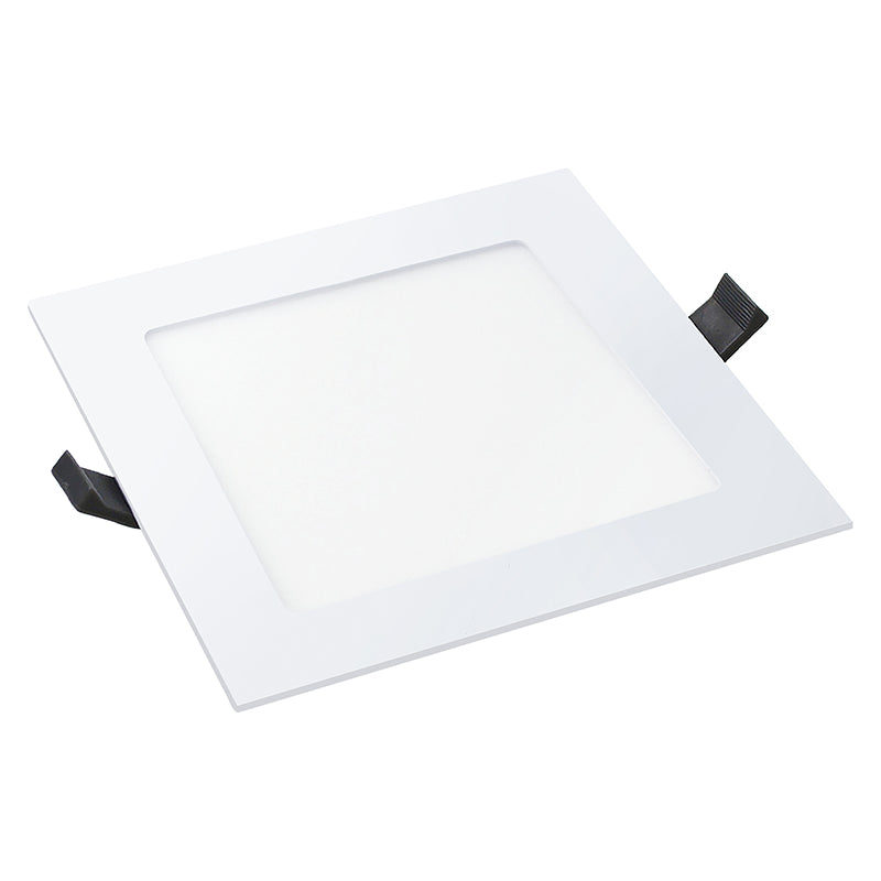 Empotrable led cuadrado blanco 6" 12 W