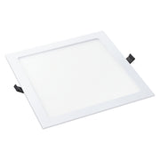 White square LED recessed light 12" 24 W 100-240 V