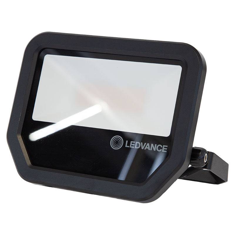 Reflector led exterior negro 30 W 3.000 K