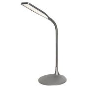 Lámpara led de mesa gris