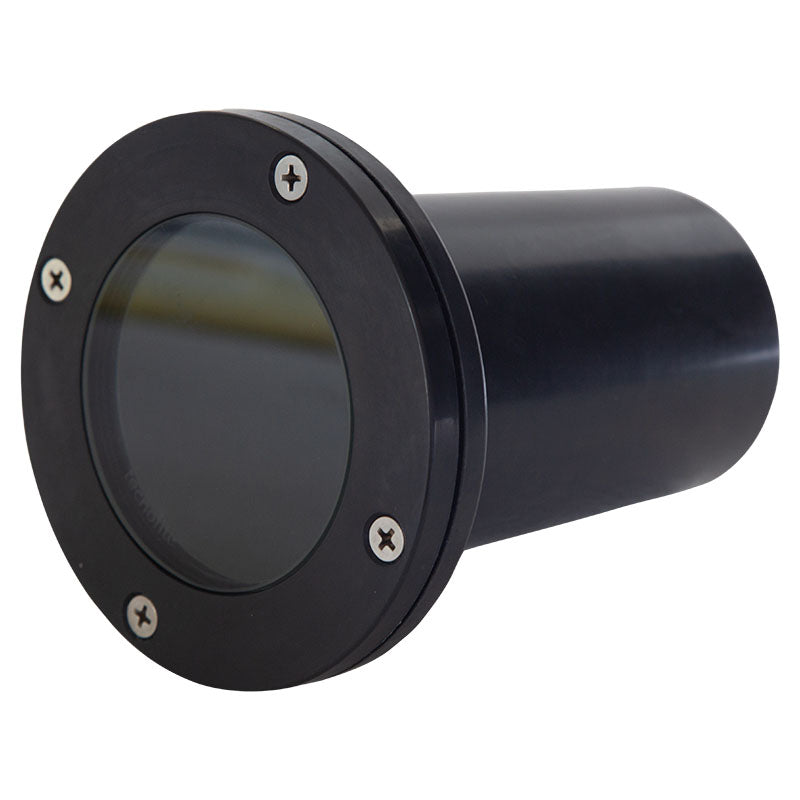 Reflector negro para empotrar al piso 50 W PAR 20 GU10