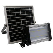 Reflector led moderno negro y gris 1 luz solar P2603
