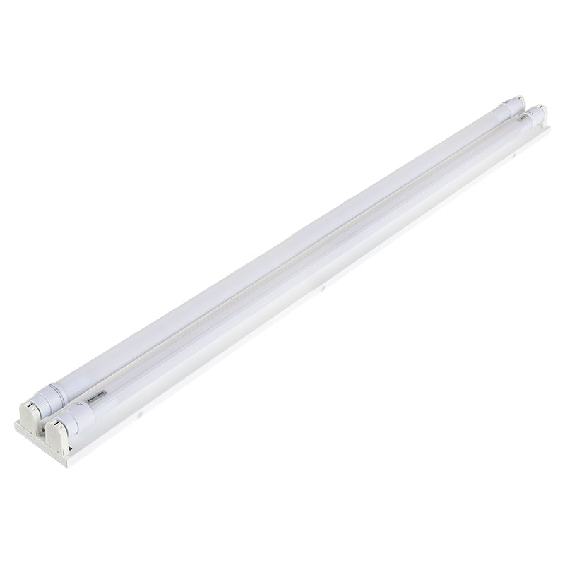 Surface-mounted 2 x 18W 48" cool white LED light fixture