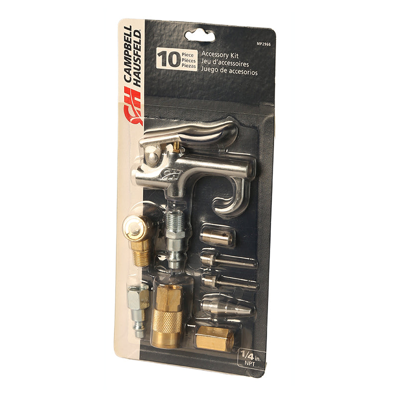 Kit accesorios para compresor 10 piezas