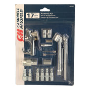 17-piece air compressor accessory kit