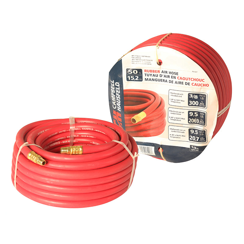 Manguera goma 3/8" x 15 m 300 psi