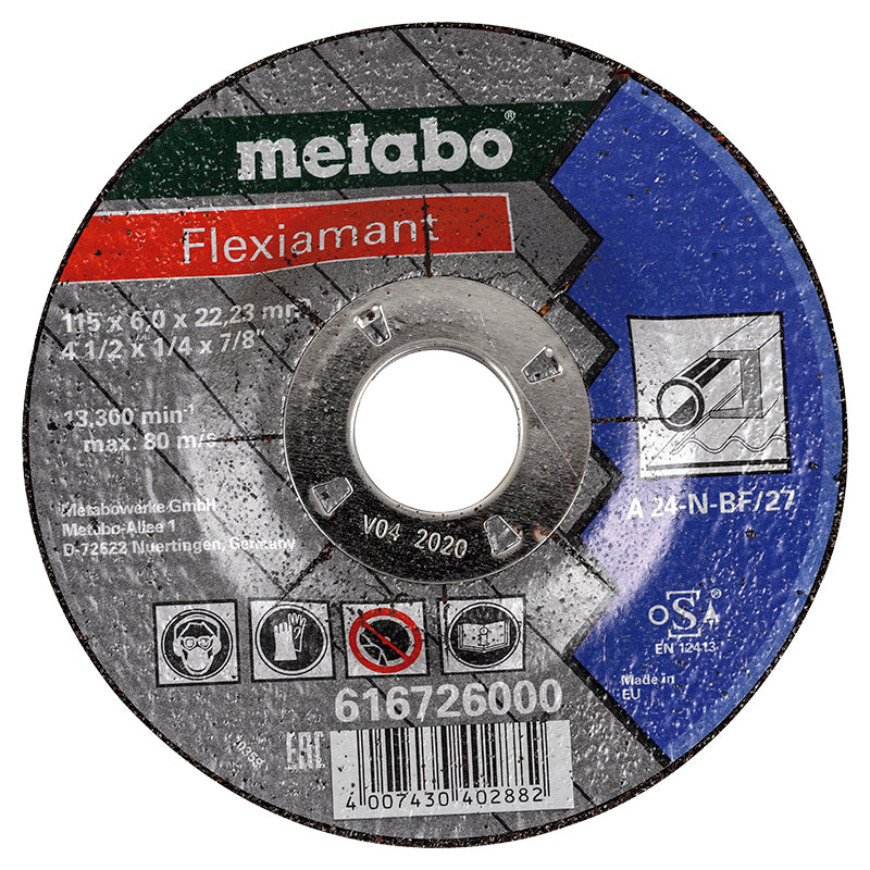 4 1/2" Metabo Grinding Disc 505210