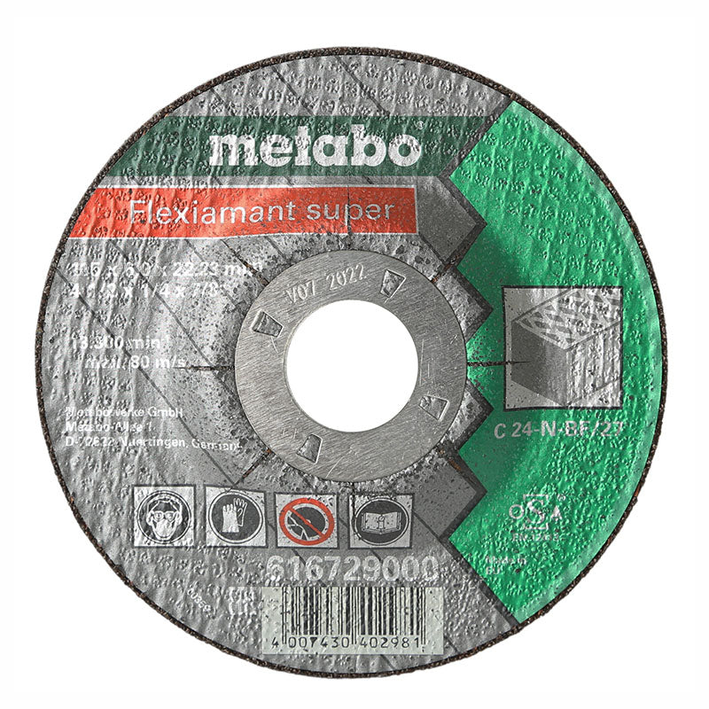 Metabo 4 1/2" x 1/4" Grinding Disc