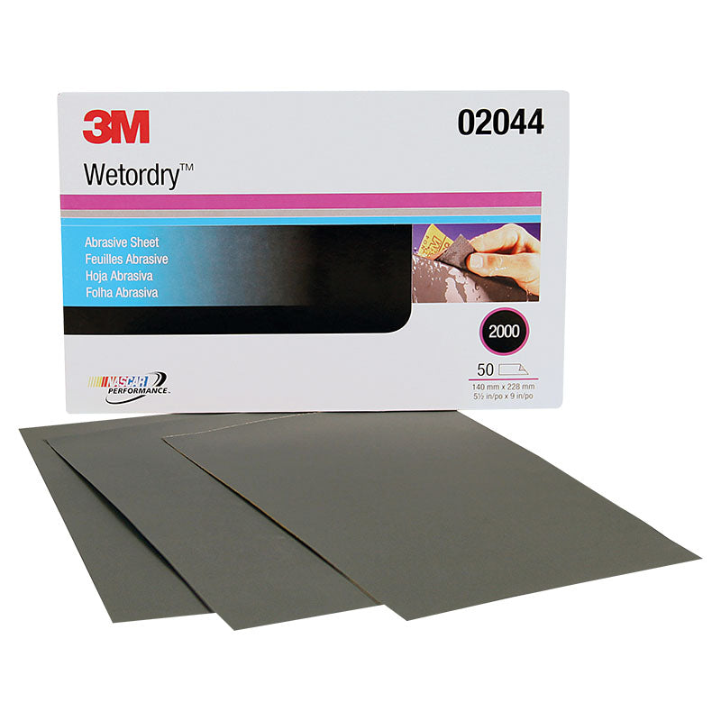 Lija agua 3M grano 2000