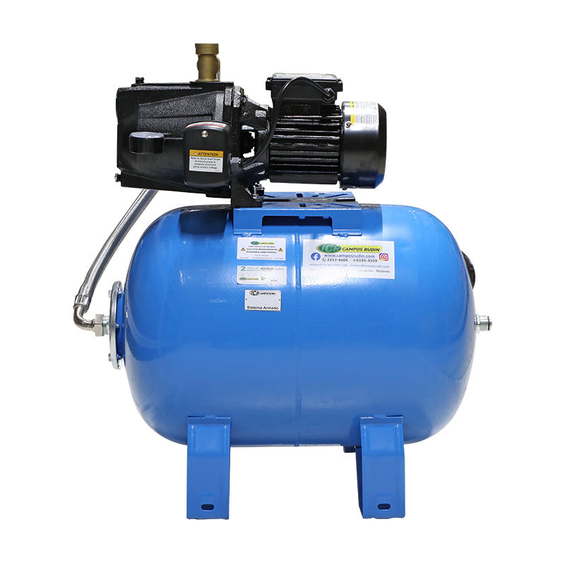 Pre-charged system 60 liters 1 hp 220 V