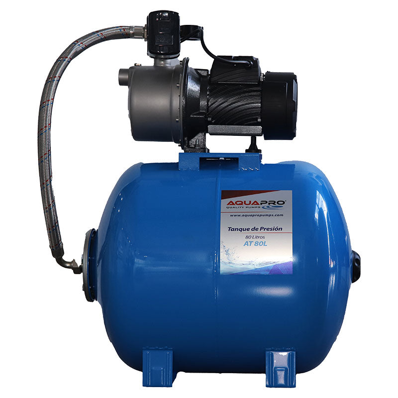 Combo hidroneumatico Jetinox 1HP Aquapro