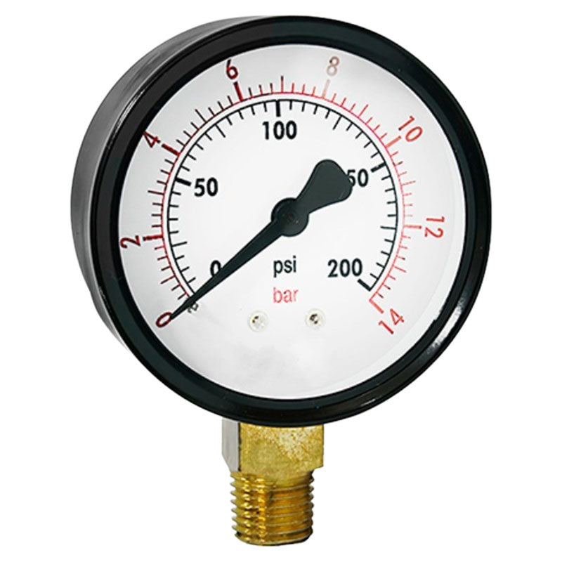 Manómetro 0-200 psi